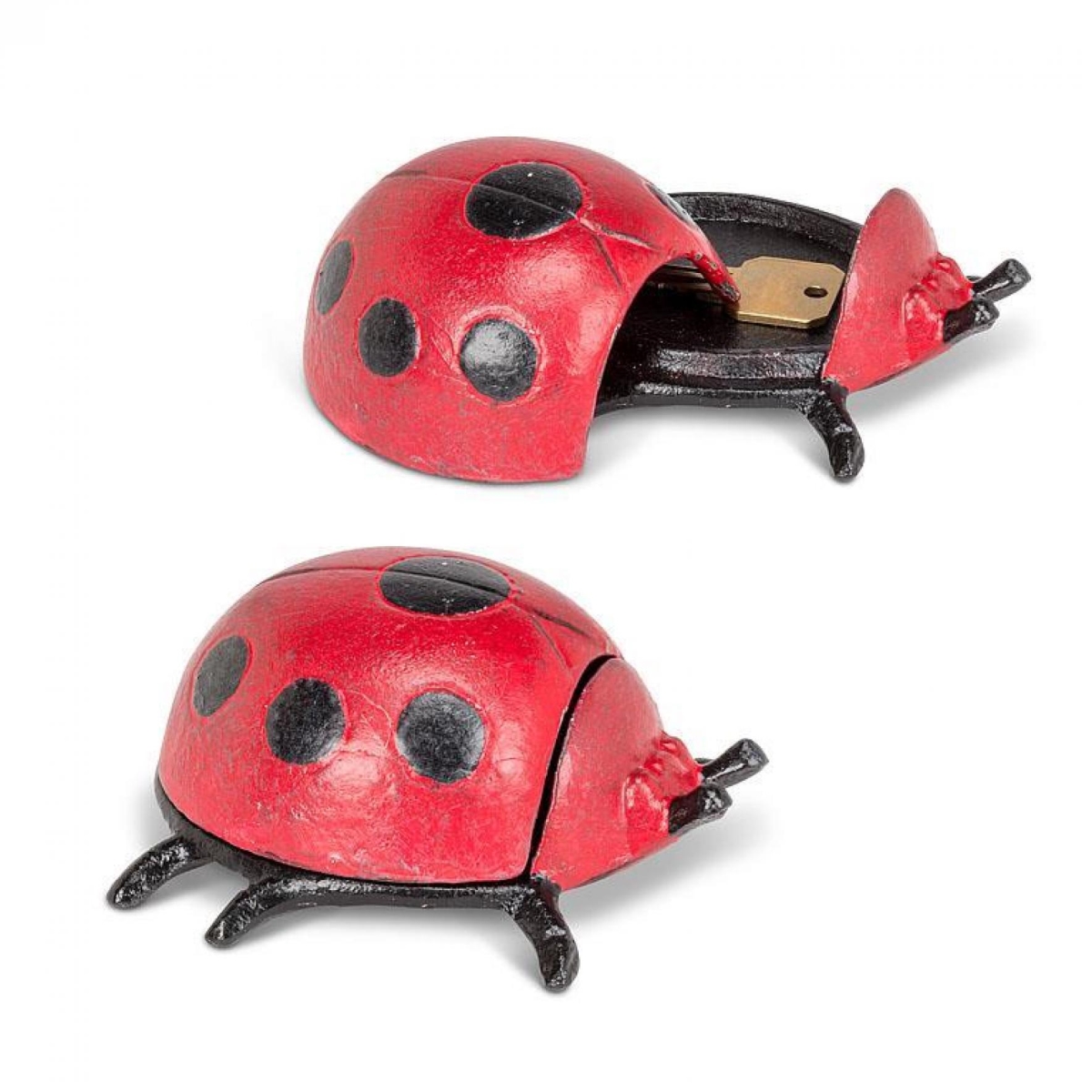 UNBT-00467 Ladybug Key Keeper Figurine - Red & Black