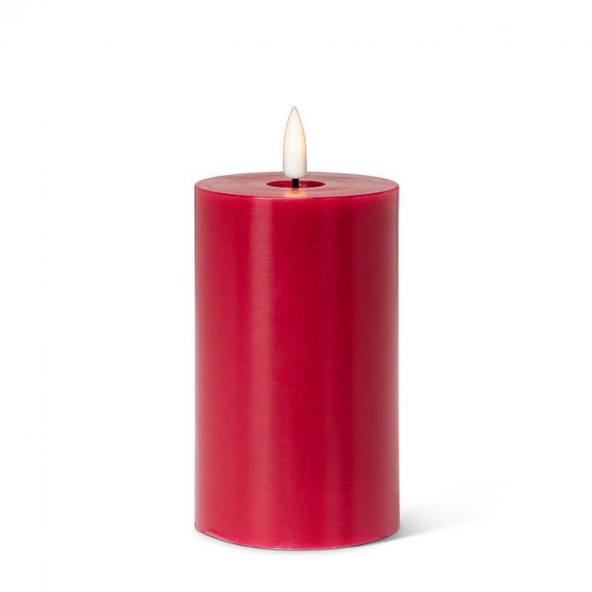 UNBT-00324 Flameless LED Pillar Candle - Red