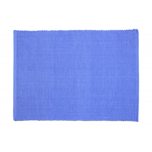 AG-01315S-4 Ribbed Placemats Blue - Set of 4<BR>