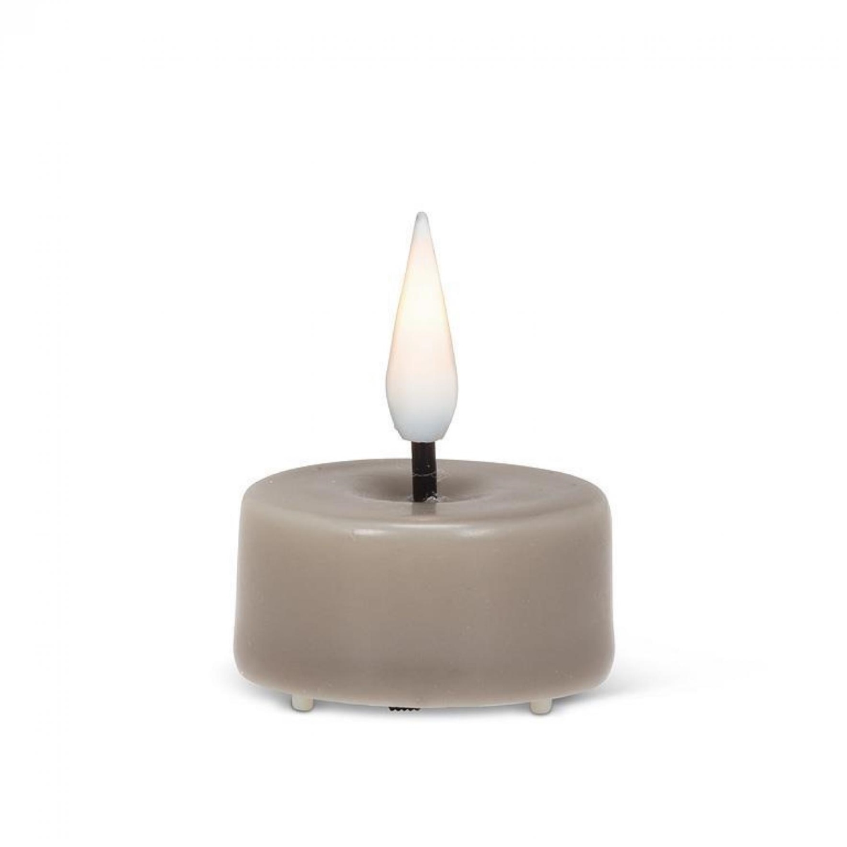 UNBT-00924 LED Tealight Candle - Gray - Set of 6