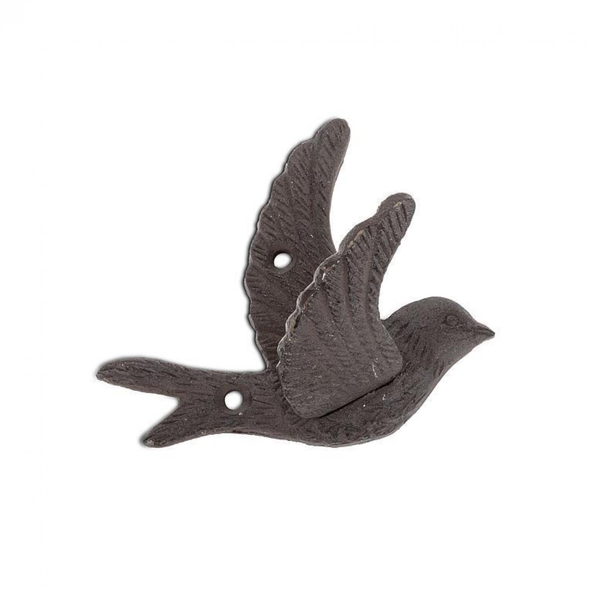 UNBT-00330 Flying Bird Wall Hook - Dark Brown