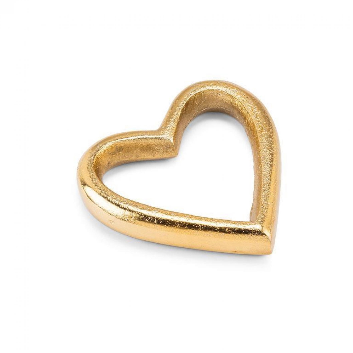 UNBT-00206 Chunky Heart Decoration - Gold