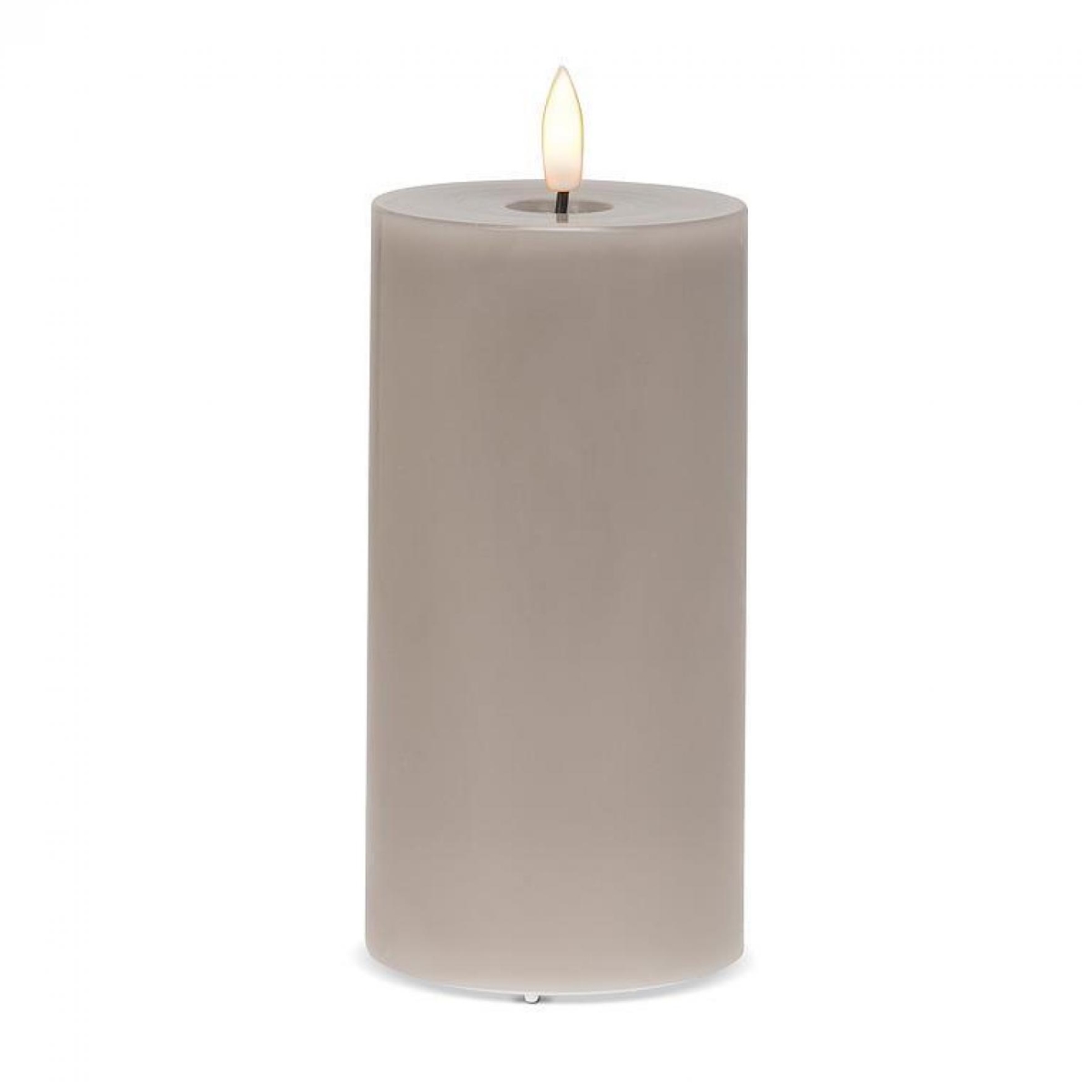 UNBT-00005 6 ft. Gray LED Pillar Candle