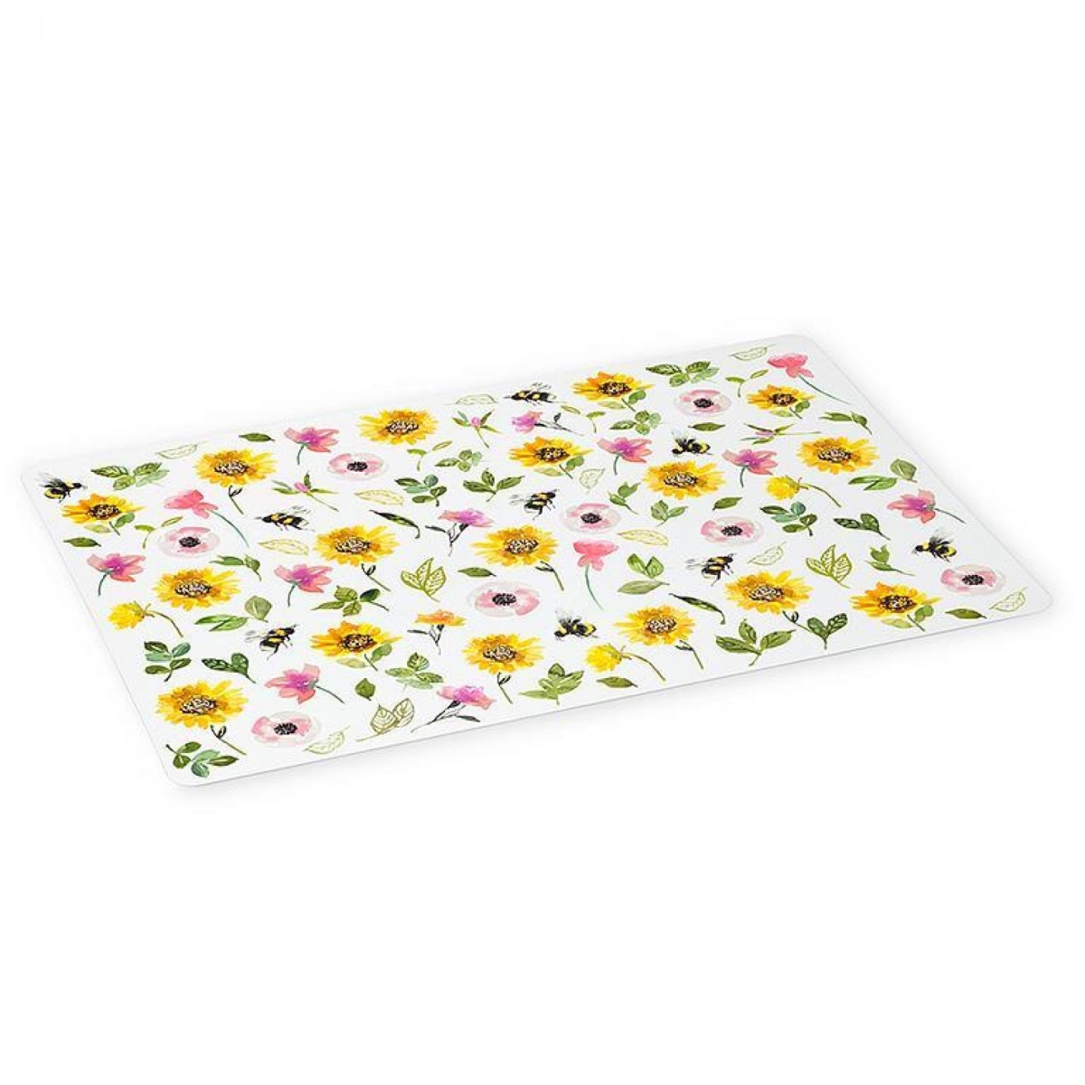 Picture of MDR Trading UNBT-01031 Sunflowers & Bees Placemats - Multi Color