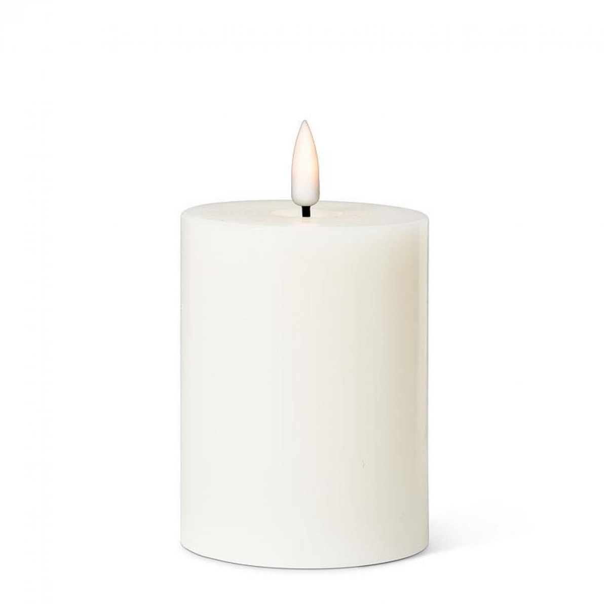 UNBT-00500 LED Sand Color Pillar Candle