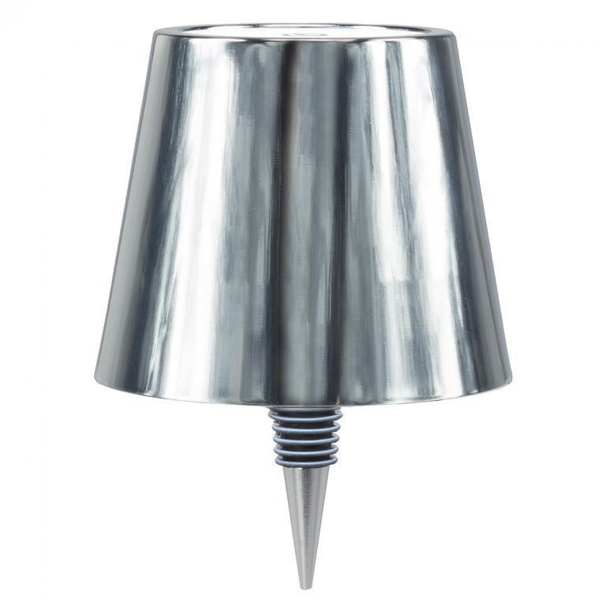 UNBT-00204 LED Lit Bottle Stopper - Chrome