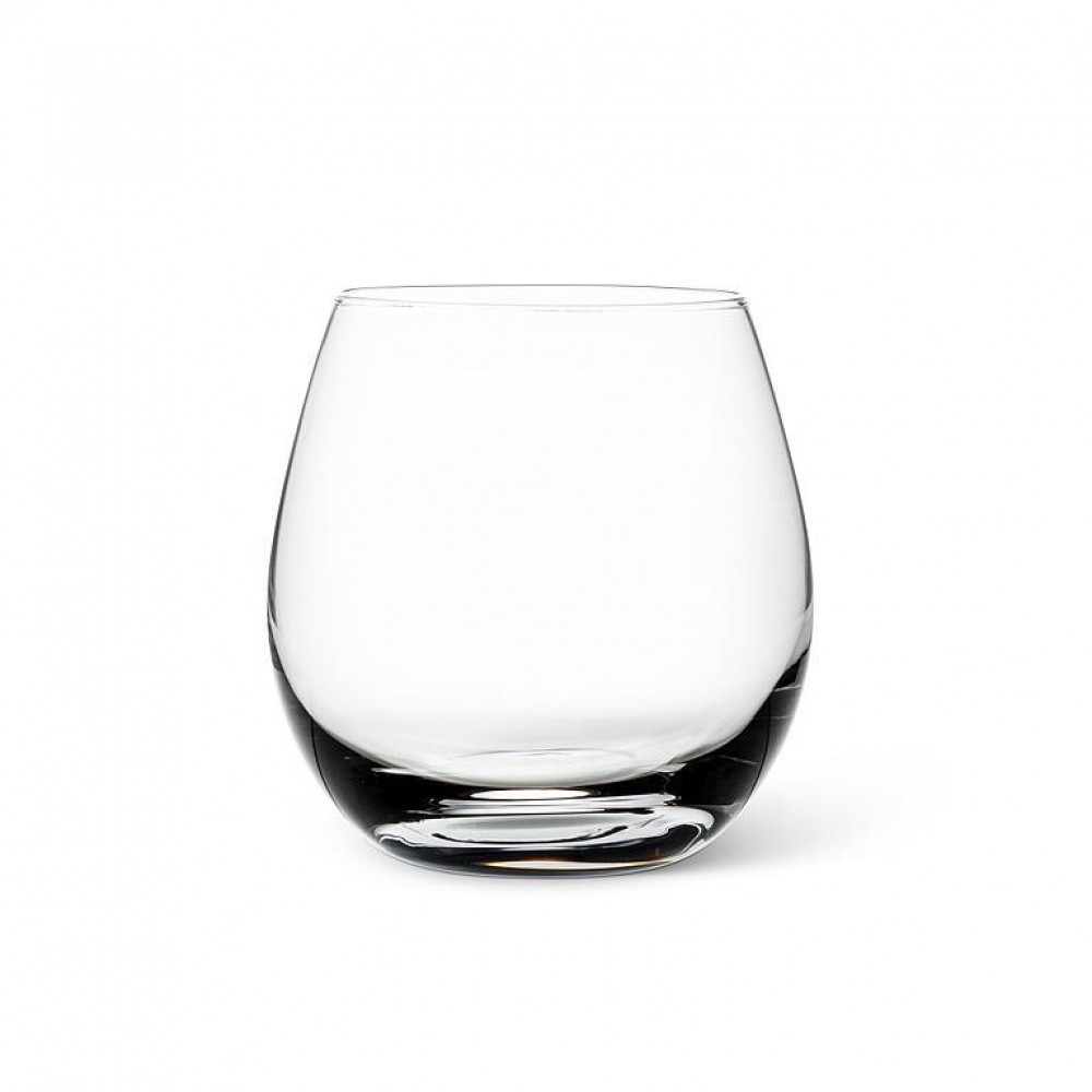 Picture of MDR Trading UNBT-00474 Laser Cut Rim Stemless White Wine Glass - Clear