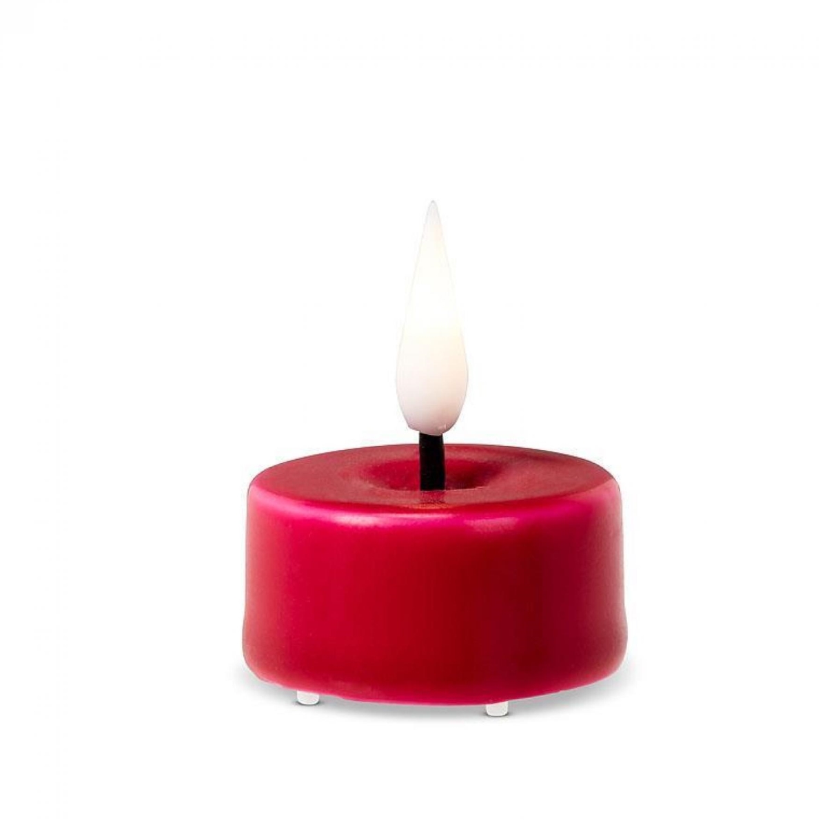 UNBT-00929 Red LED Tealight Candle - Set of 6