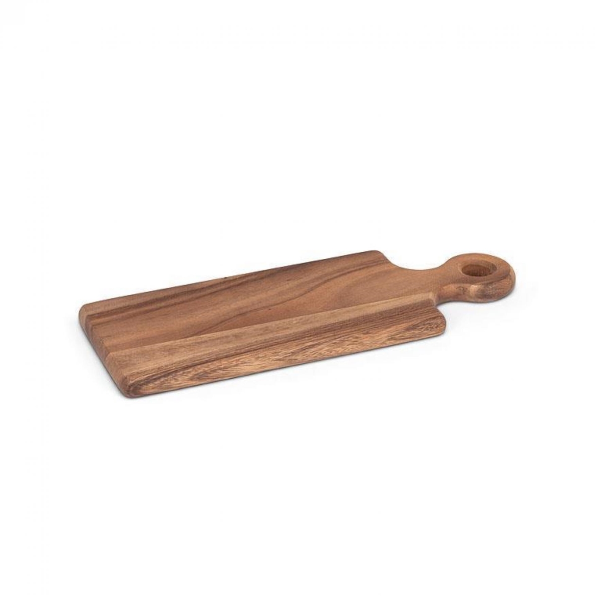 UNBT-00718 Rectangle with Loop Handle Cutting Board - Brown
