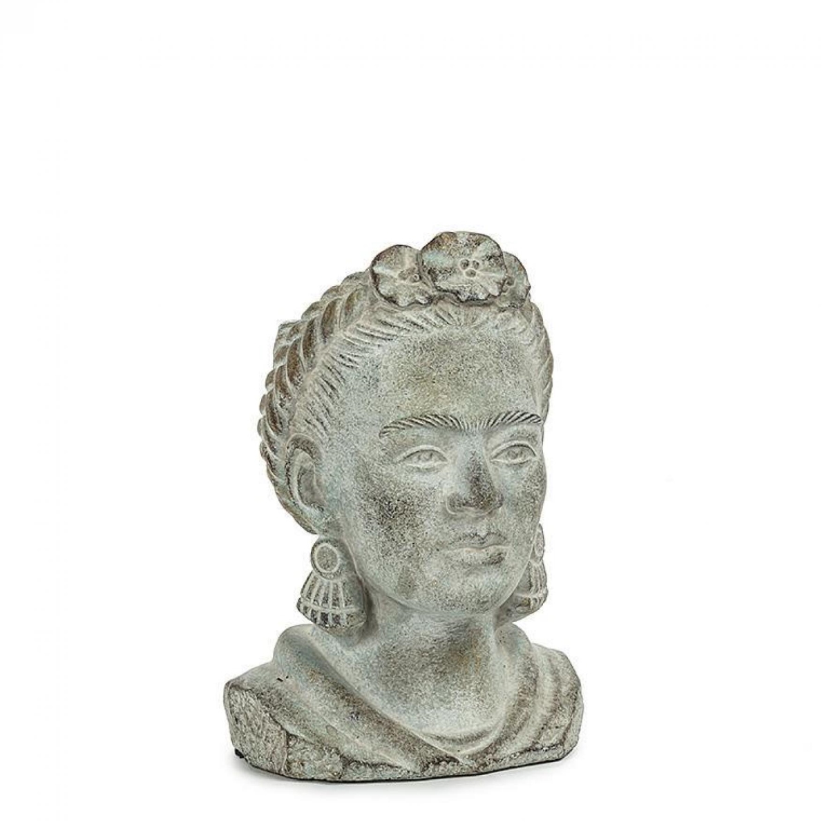 UNBT-00376 Gray Lady Head Planter