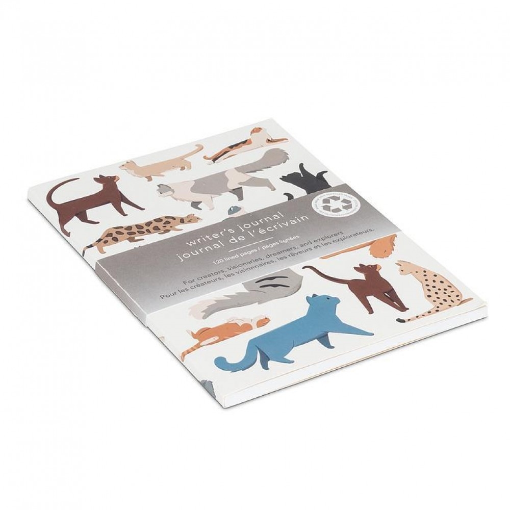 UNBT-00043 Cats Lined Notebook - Multi Color