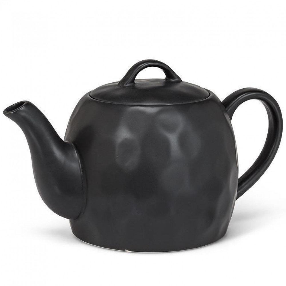 UNBT-00557 Matte Black Teapot