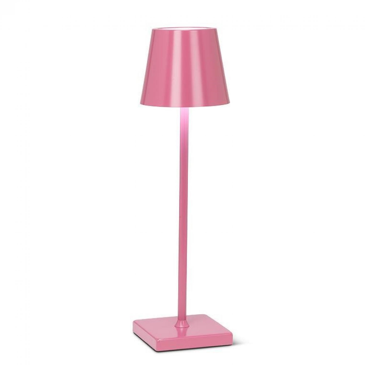 UNBT-00533 Magenta Pink with Classic Shade LED Table Lamp