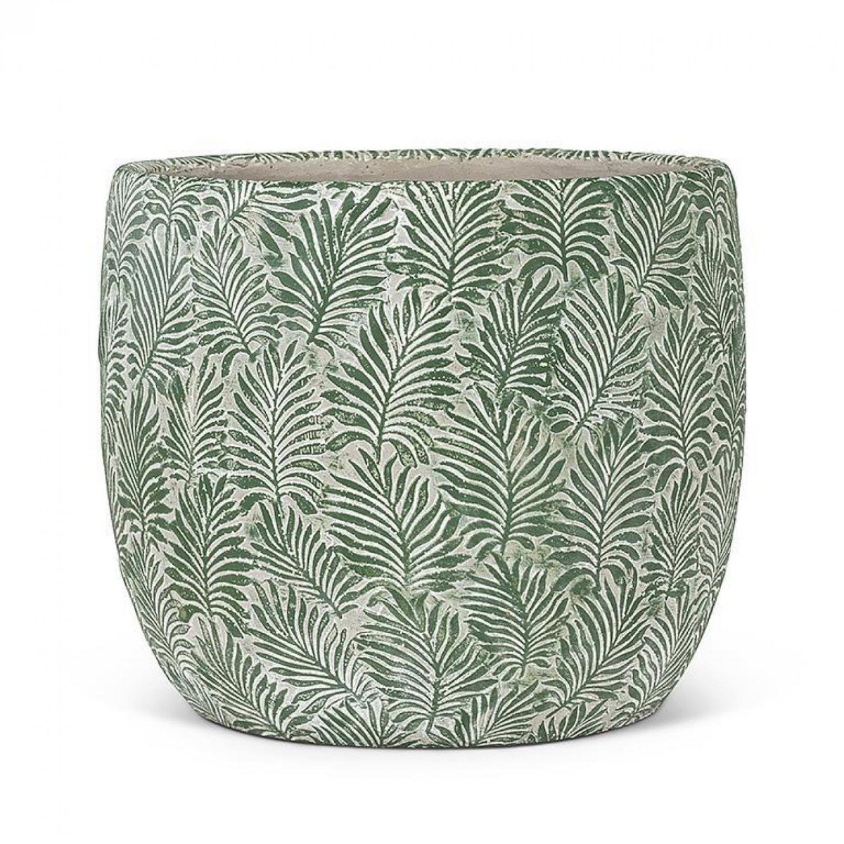 UNBT-00396 Green Leaves Planter