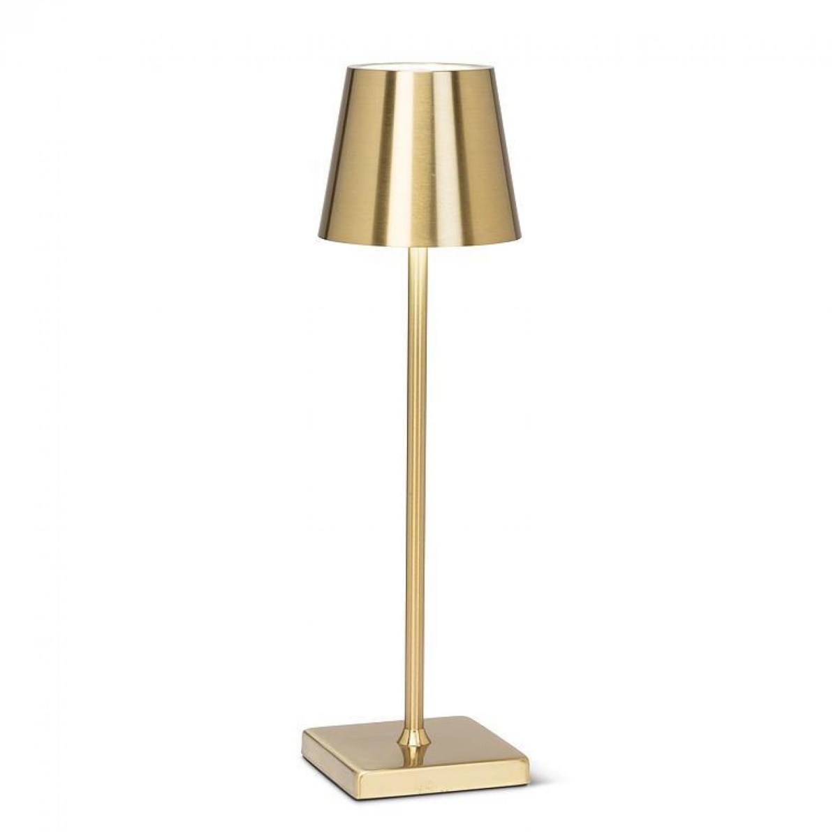 UNBT-00562 Matte Gold with Classic Shade LED Table Lamp
