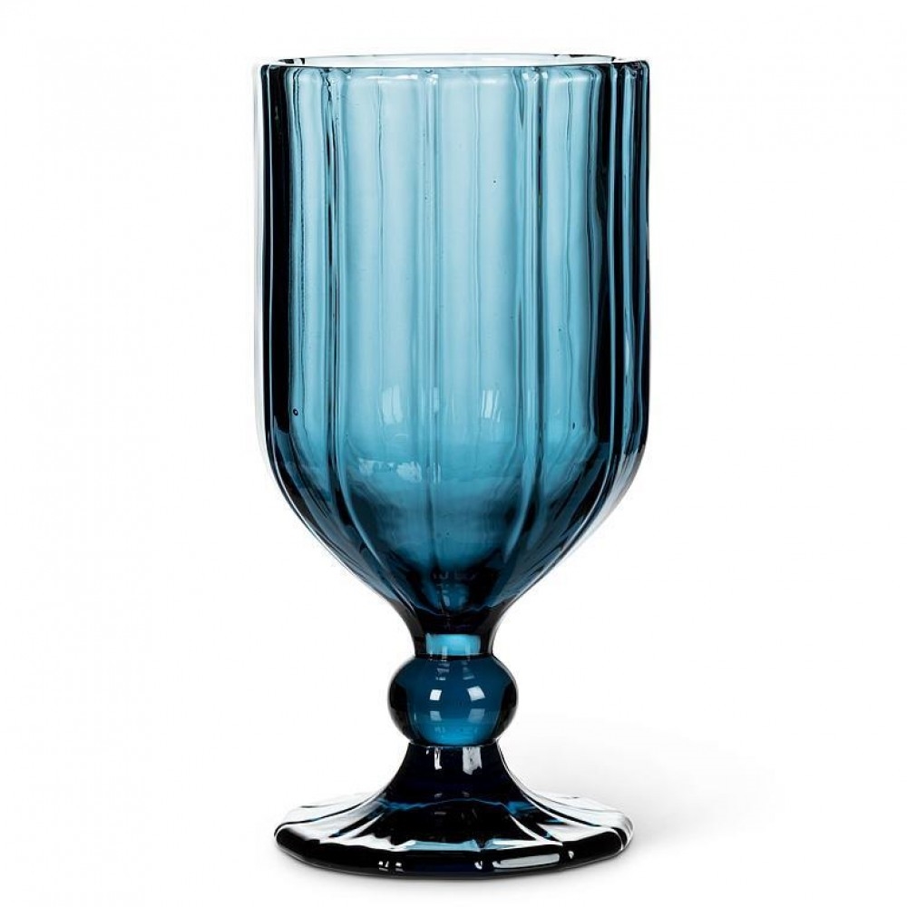 UNBT-00133 Blue Panel Goblet