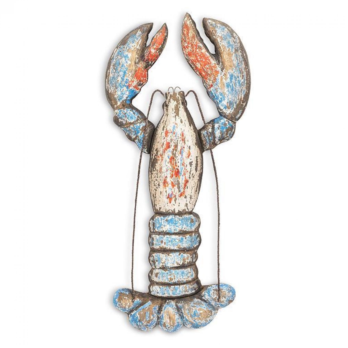 UNBT-00525 Lobster Wall Decor - Blue & Red