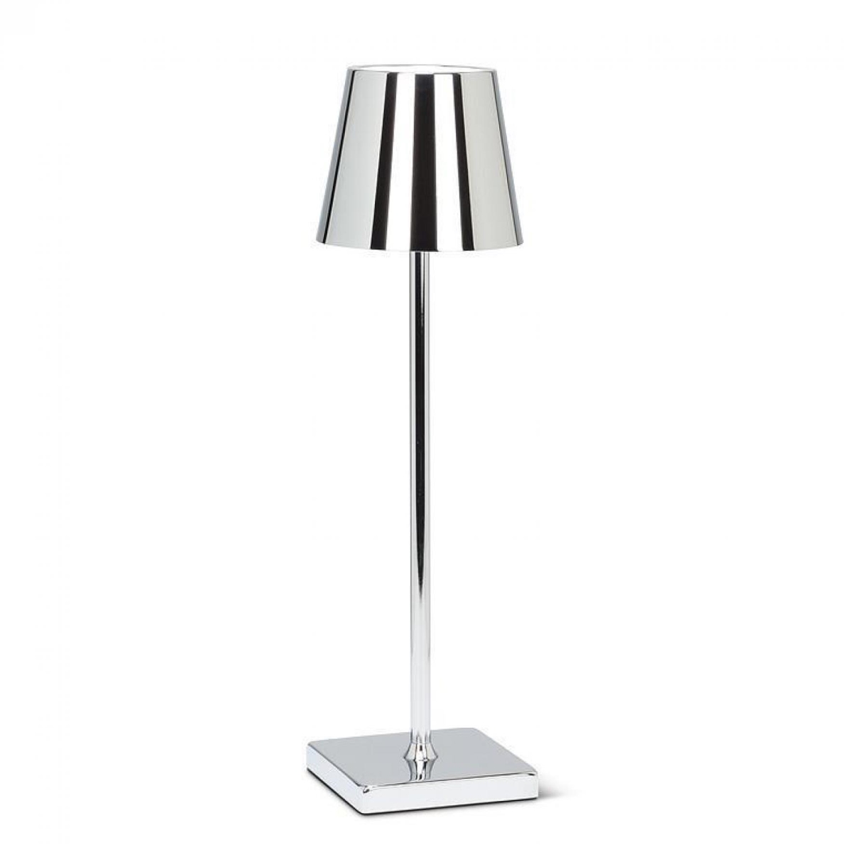 UNBT-00205 Chrome Look with Classic Shade LED Table Lamp