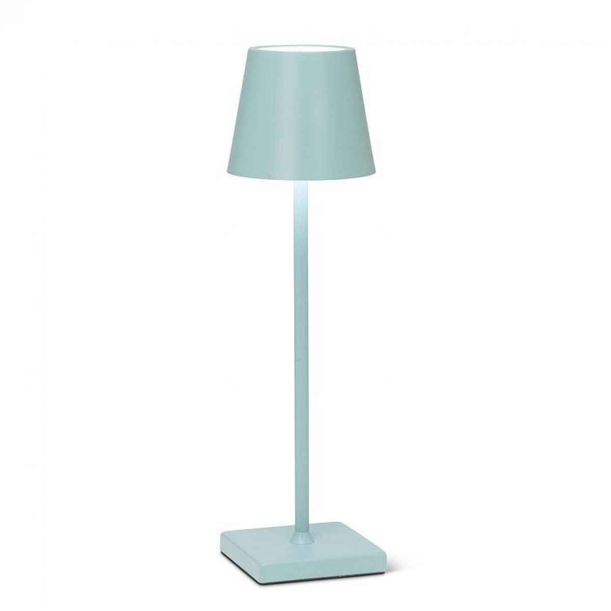 UNBT-00515 Light Blue with Classic Shade LED Table Lamp