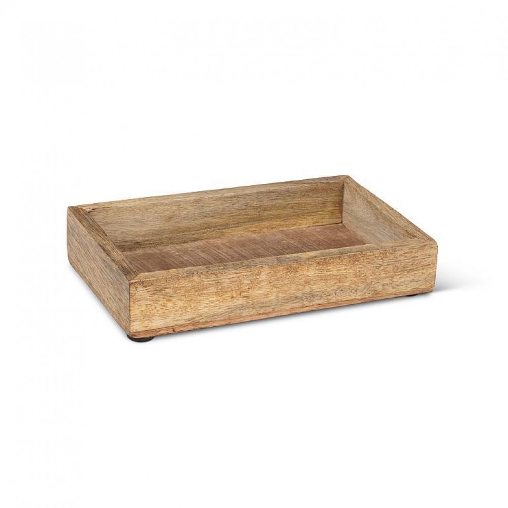 Picture of MDR Trading AB-43-GROVE-937-Q01 3 x 7 in. Small Rectangle Tray, Natural