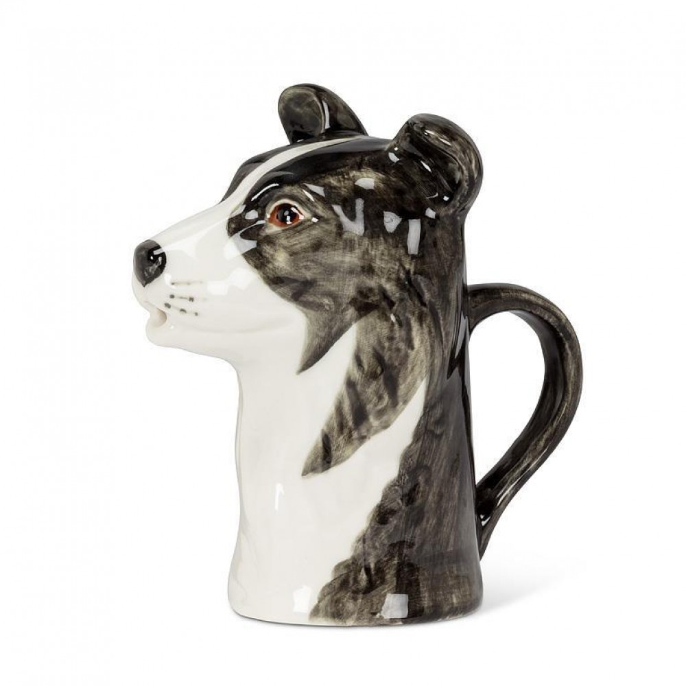 Picture of MDR Trading AB-27-COLLIE-JUG 4 oz Border Collie Small Jug, Black & White