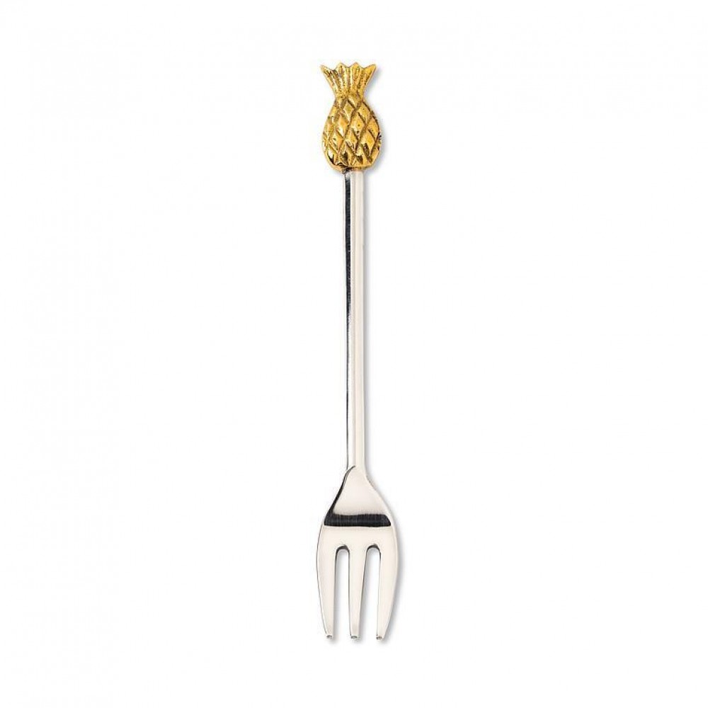 AB-36-WELCOME-FORK-Q01 5 in. Pineapple Cocktail Fork,