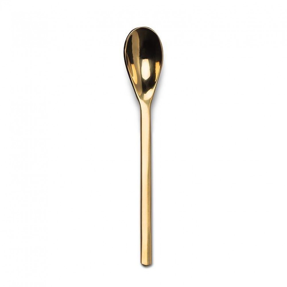Picture of MDR Trading AB-36-NOSH-SPOON-GOLD-Q01 5 in. Modern Small Spoon, Gold