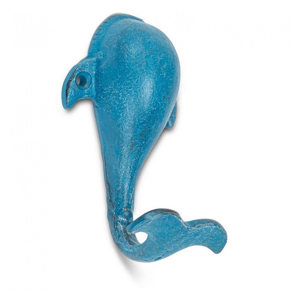 AB-27-IRONAGE-581-Q01 4.5 in. Whale Hook, Antique Blue