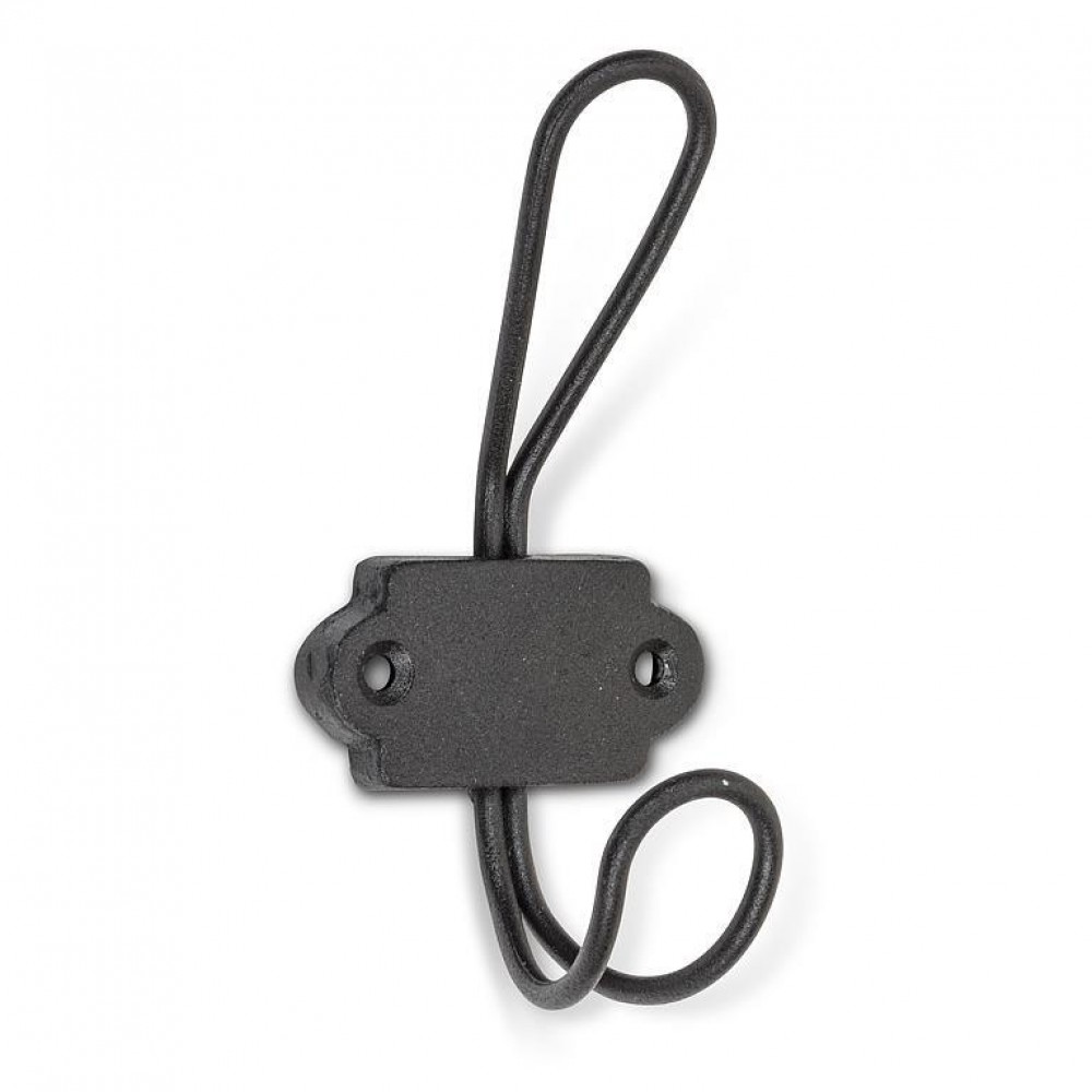 AB-27-IRONAGE-590-Q01 5.5 in. Wire Loop Double Hook, Brown