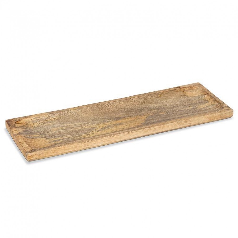 Picture of MDR Trading AB-43-TRINITY-179-LG-Q01 5.5 x 17.5 in. Long Rectangular Tray, Natural