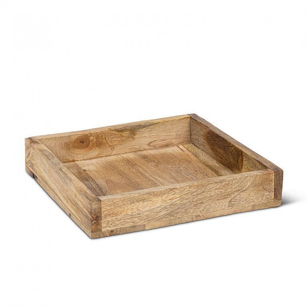 Picture of MDR Trading AB-43-TRINITY-198-Q01 8 in. Square Tray, Natural