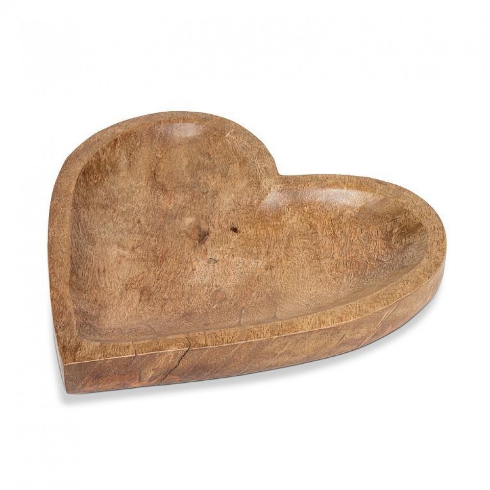 Picture of MDR Trading AB-43-TRINITY-816-Q01 11.5 in. Large Heart Plate, Natural