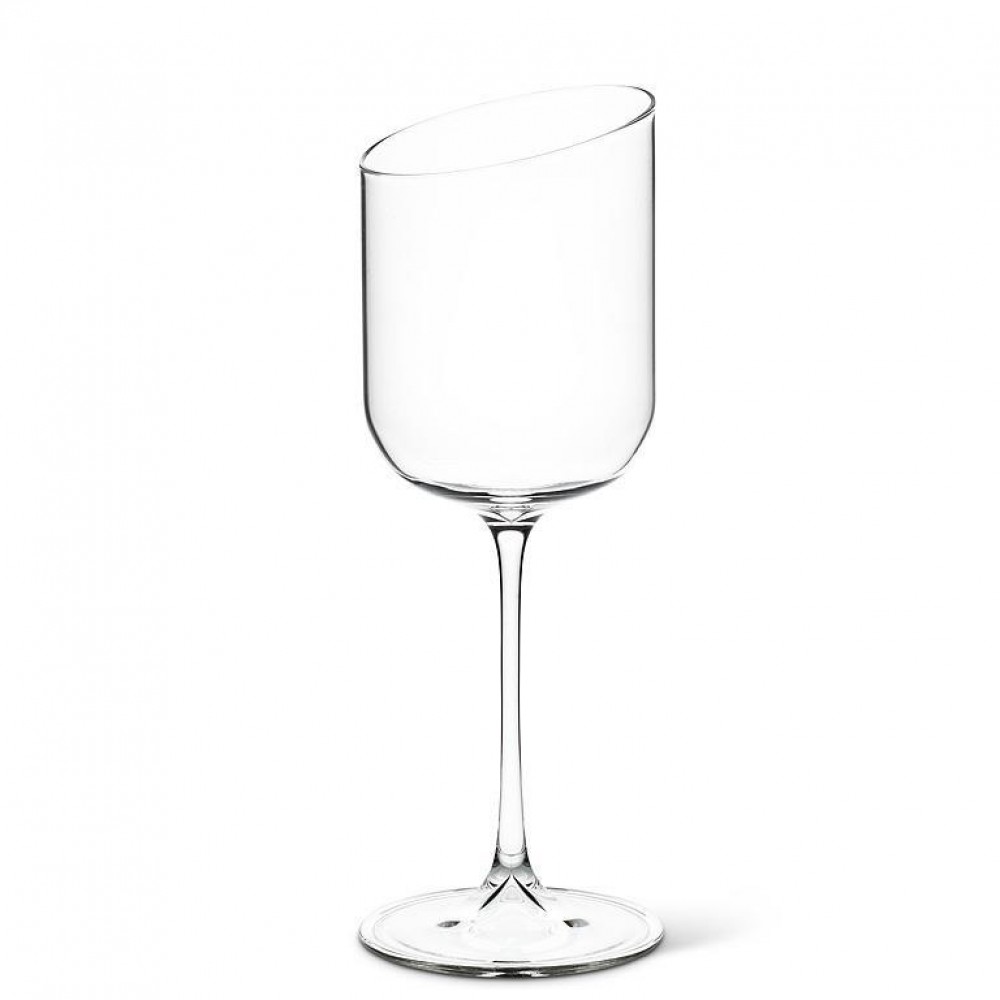 Picture of MDR Trading AB-27-SLANT-GOB-CLEAR-Q01 12 oz Angle Cut Goblet, Clear