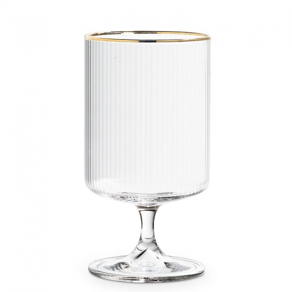 Picture of MDR Trading AB-27-COUNTESS-AP-Q01 5.5 in. Tight Vertical Optic with Gold All Purpose Glass, Clear & Gold