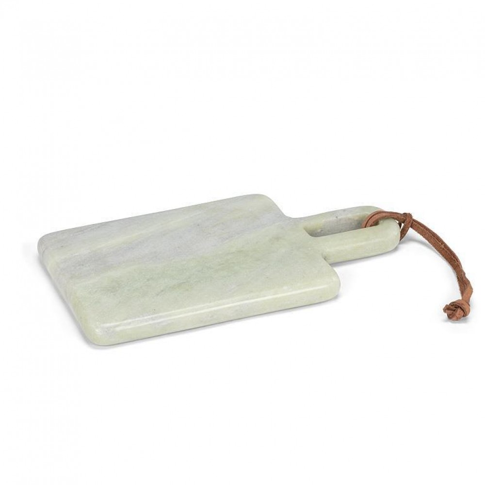 AB-33-BRASSERIE-002-GRN 9.75 in. Rectangle with Loop Cheese Board, Green