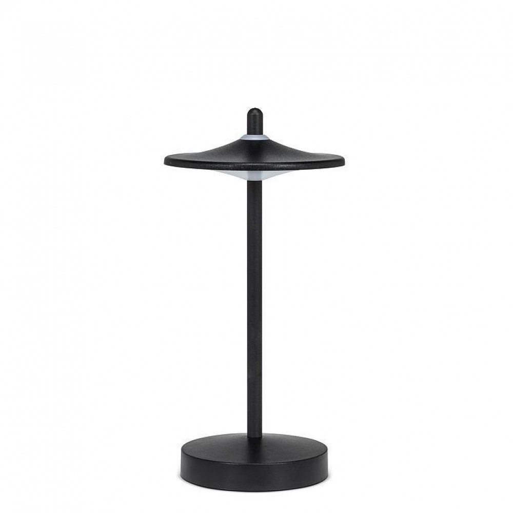 AB-27-MINILITE-866-BLK 7 in. Disc Shade Mini Light, Black