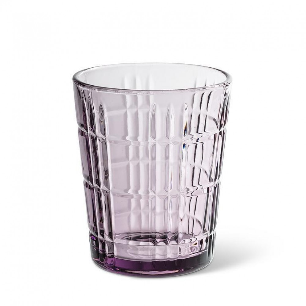 Picture of MDR Trading AB-27-LAMBTON-PUR-Q01 12 oz Panel Facet Tumbler Glass, Purple