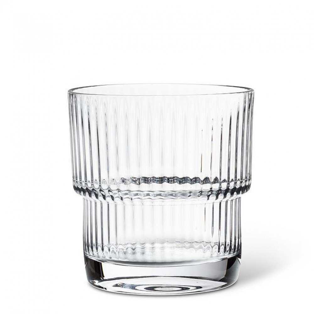 Picture of MDR Trading AB-27-STACK-OF-Q01 12 oz Optic Stackable Tumbler Glass, Clear