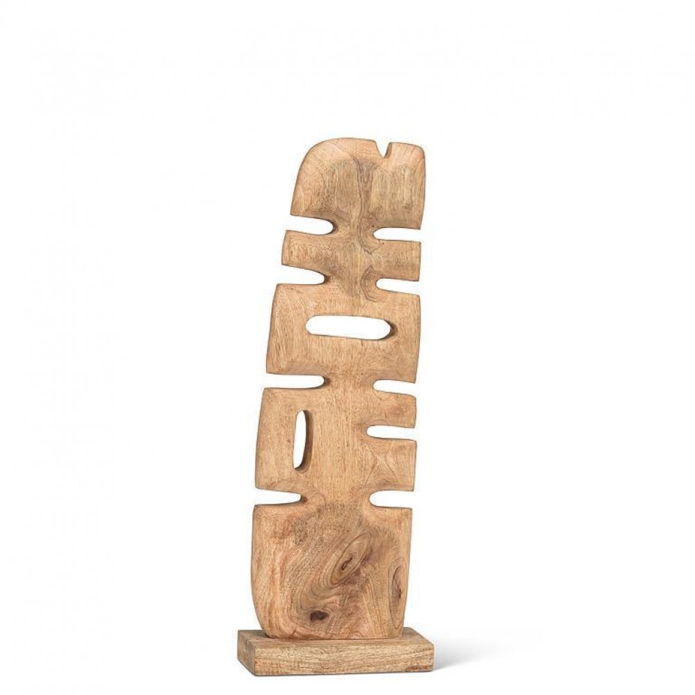 AB-55-ARTIFACT-207 23 in. Cutout Shard Sculpture, Natural