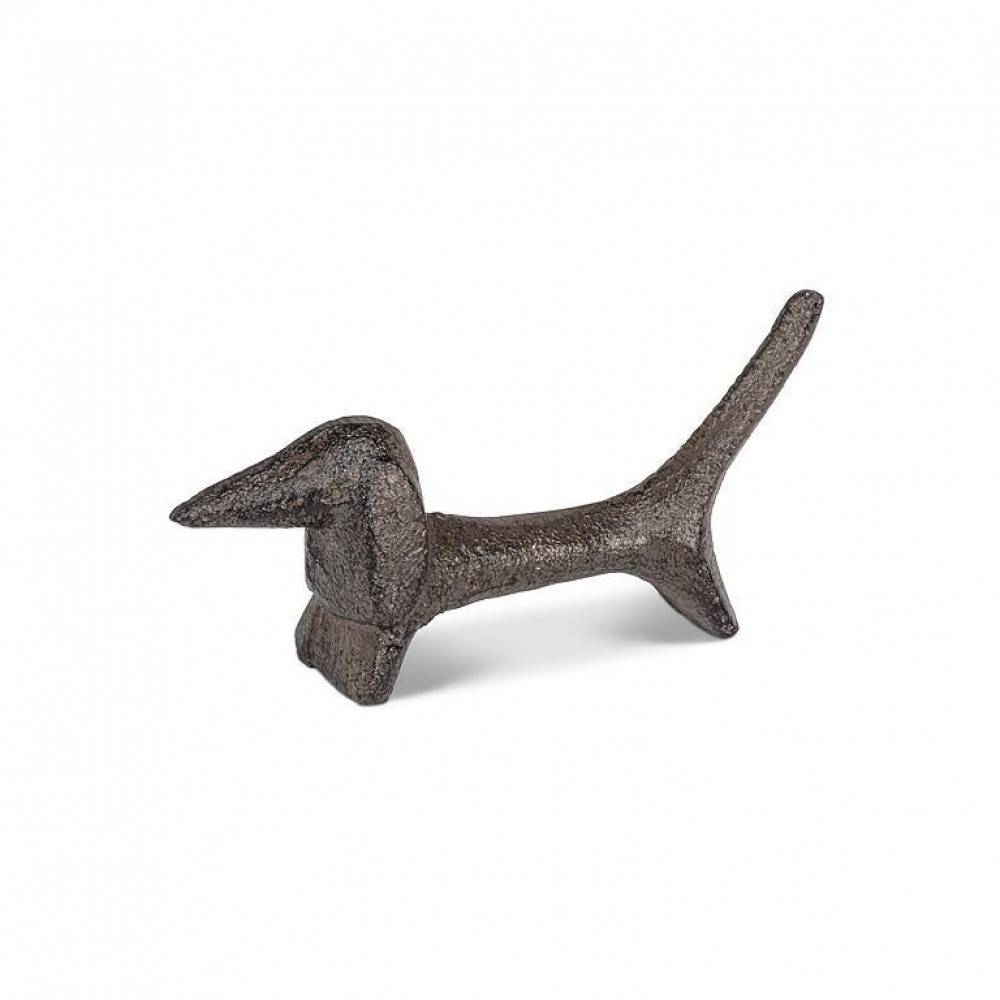 Picture of MDR Trading AB-27-IRONAGE-591-Q01 3.5 in. Small Dachshund Knife Rest Kitchen Item, Brown