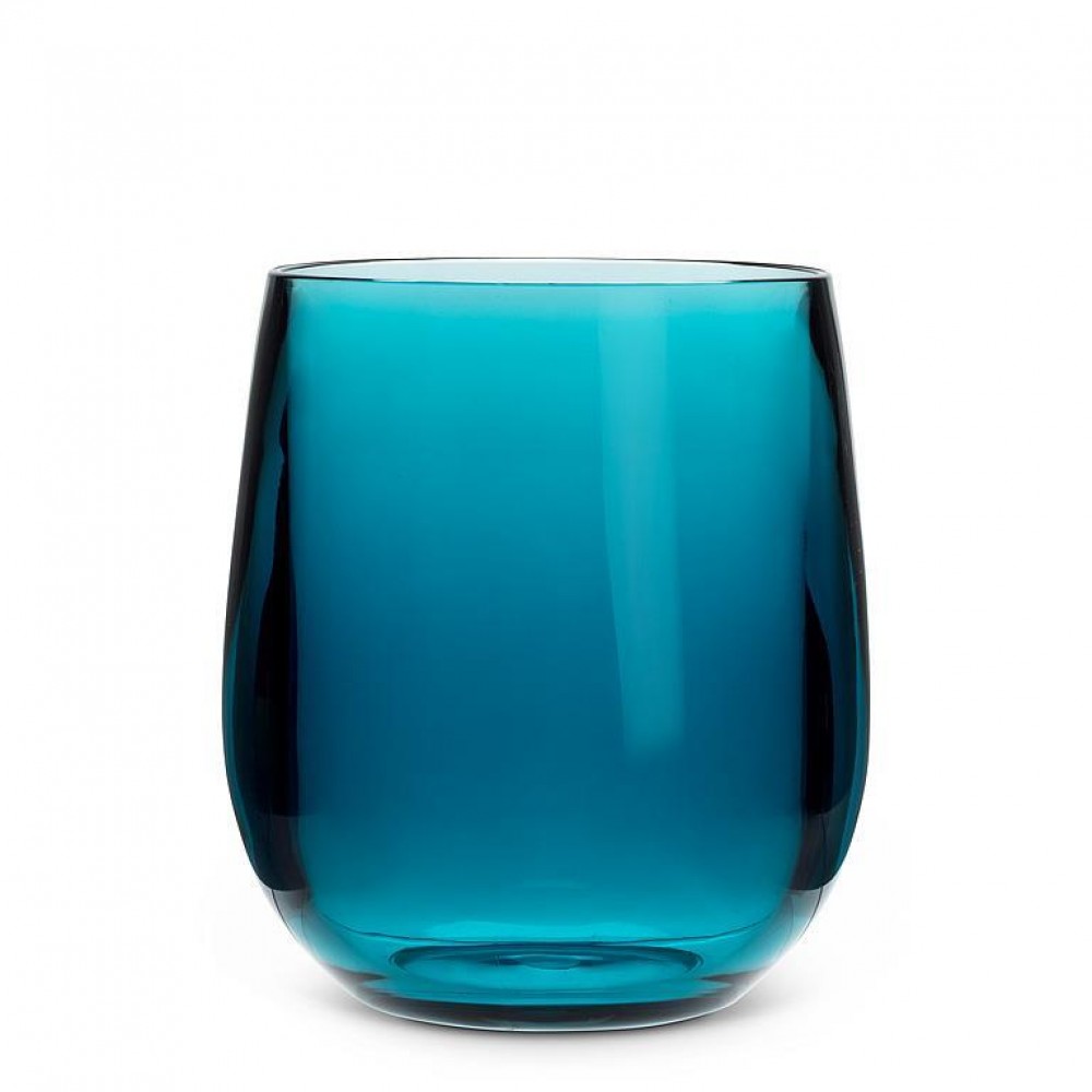 Picture of MDR Trading AB-27-JEWEL-TURQ-Q01 12 oz Heavy Tumbler Glass, Turquoise