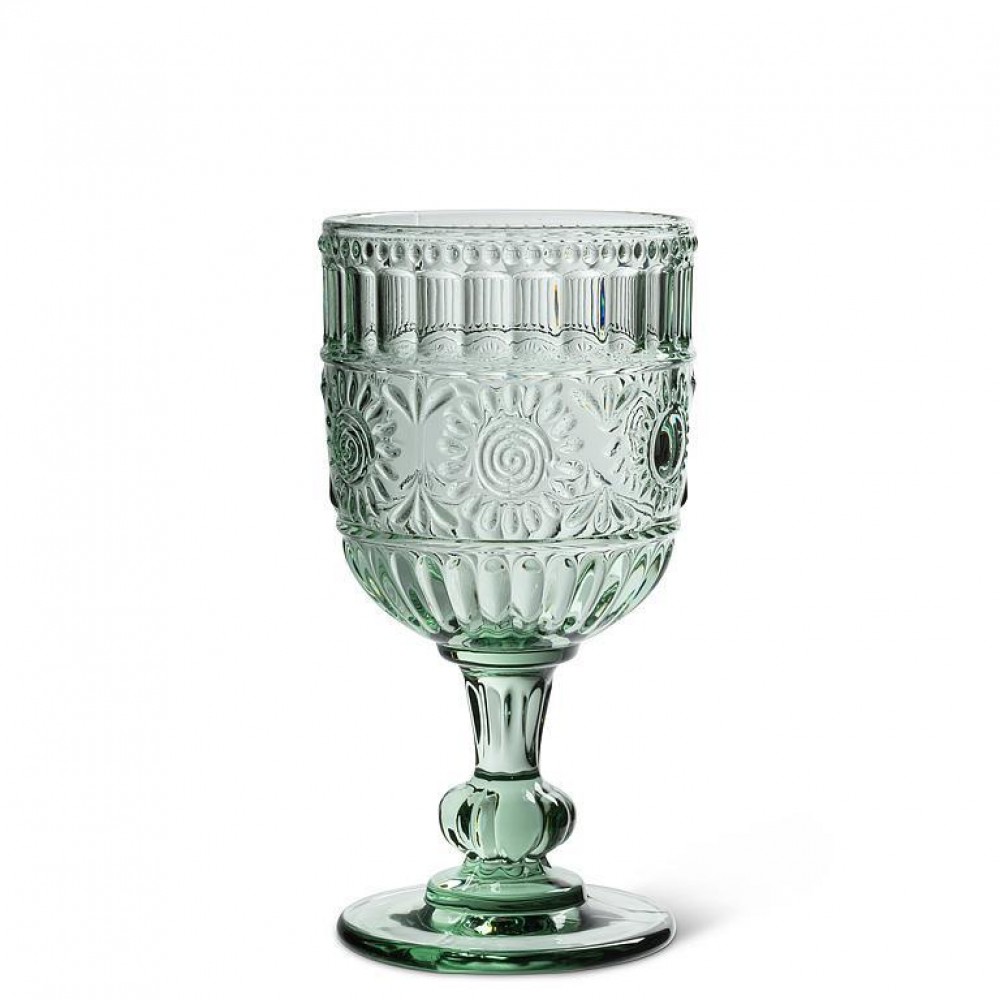 Picture of MDR Trading AB-27-TULUM-GOB-Q01 14 oz Sunflower Wine Goblet, Light Green