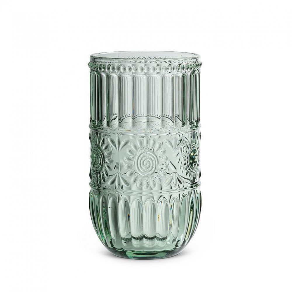 Picture of MDR Trading AB-27-TULUM-HB-Q01 16 oz Sunflower Highball Glass, Light Green