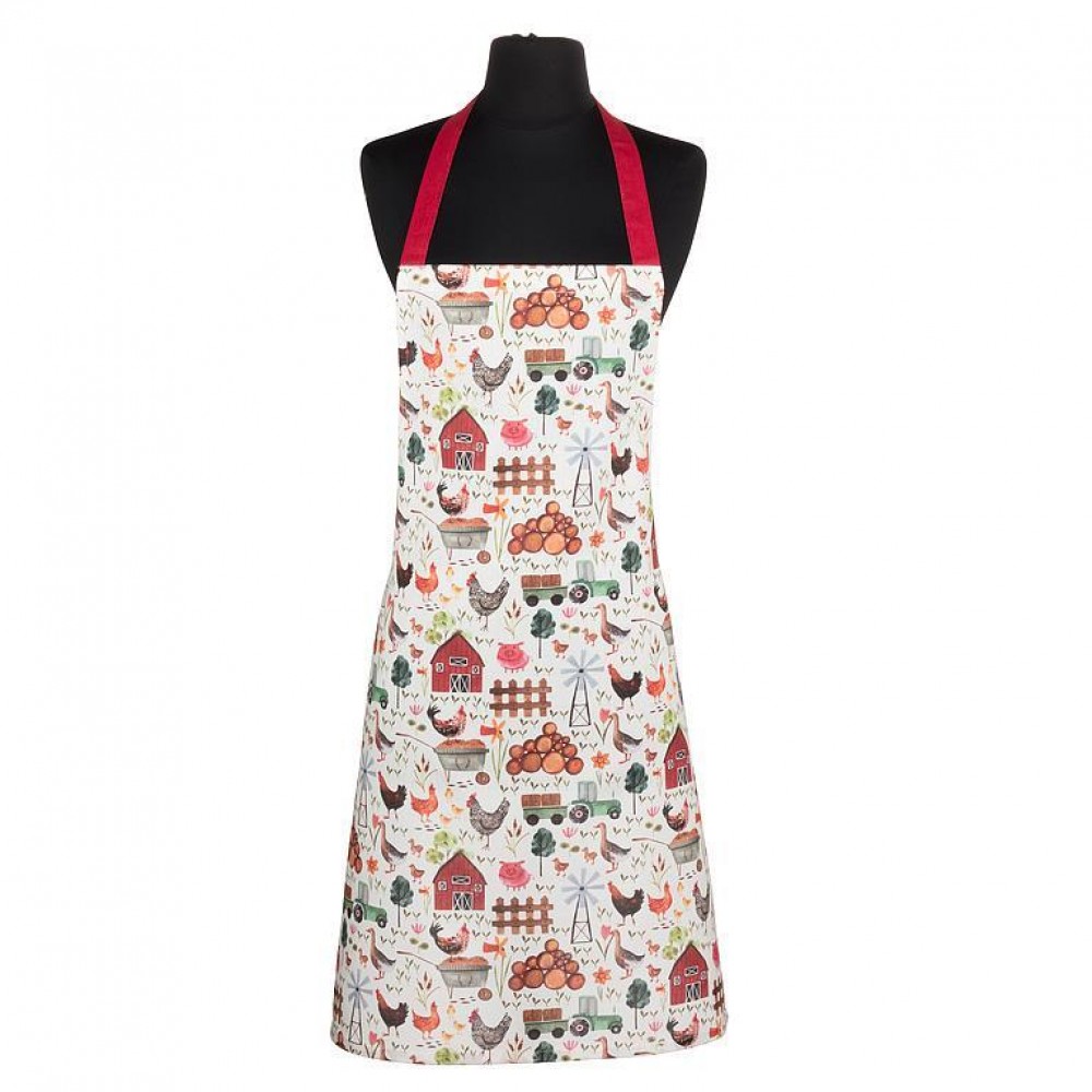 Picture of MDR Trading AB-56-AP-MACDONALD 31 in. Farmyard Apron, Multi Color