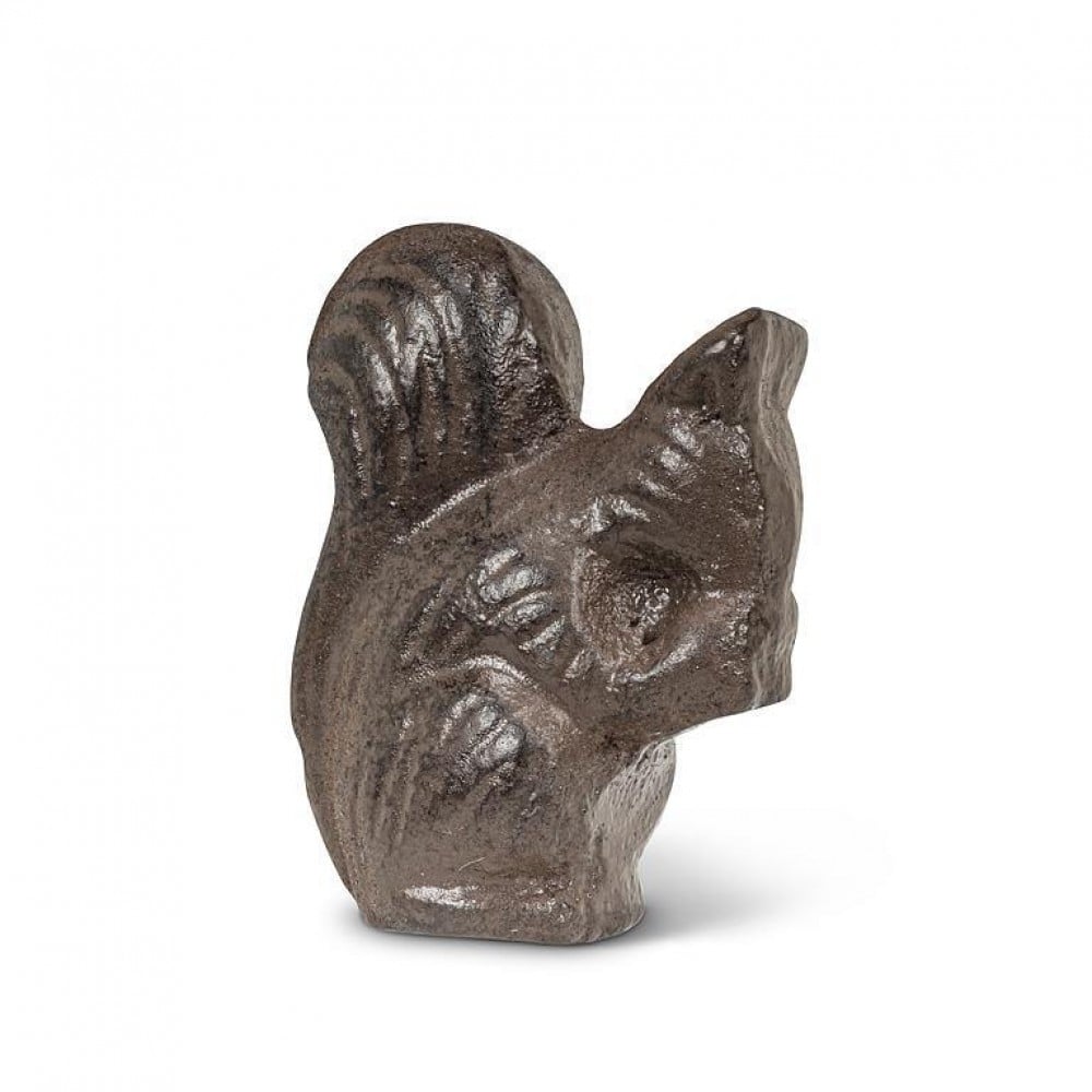 AB-27-IRONAGE-610-Q01 2 in. Mini Squirrel Figurine, Dark Brown