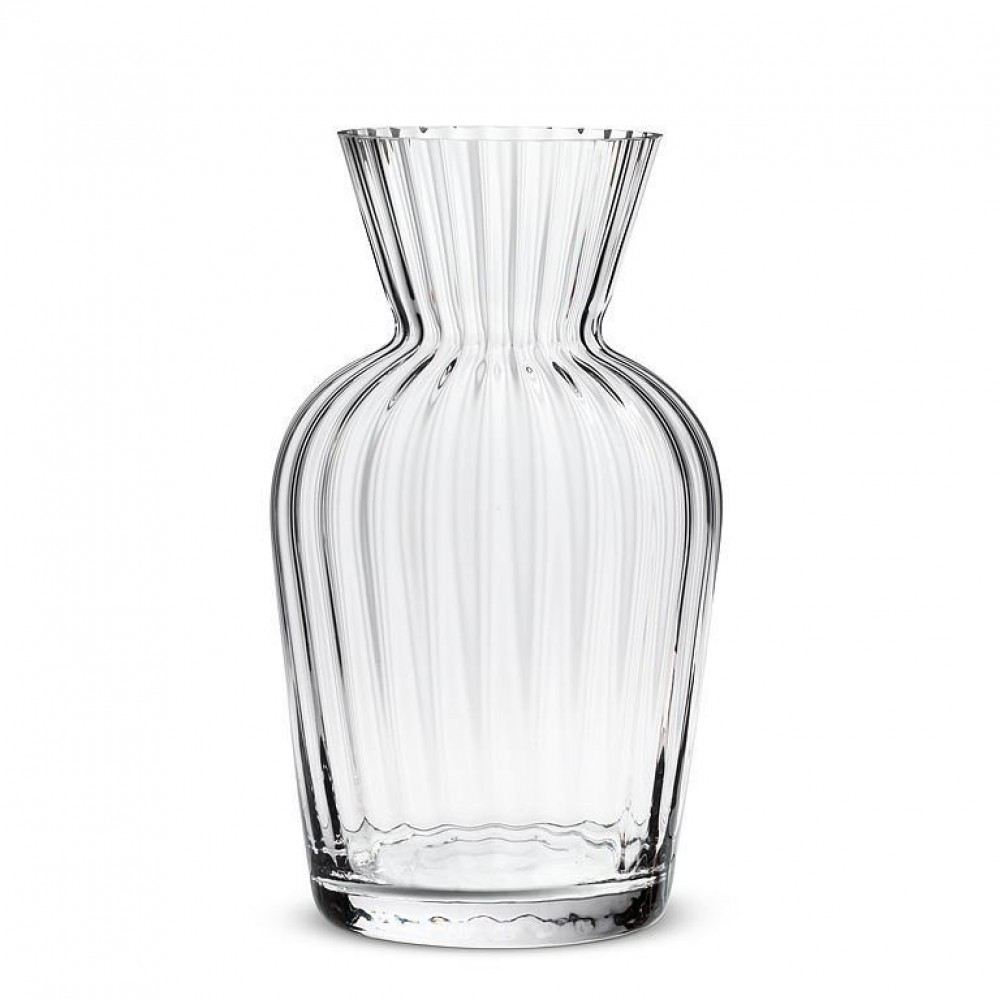AB-27-VERTICAL-275 7 in. Small Optic Vase, Clear