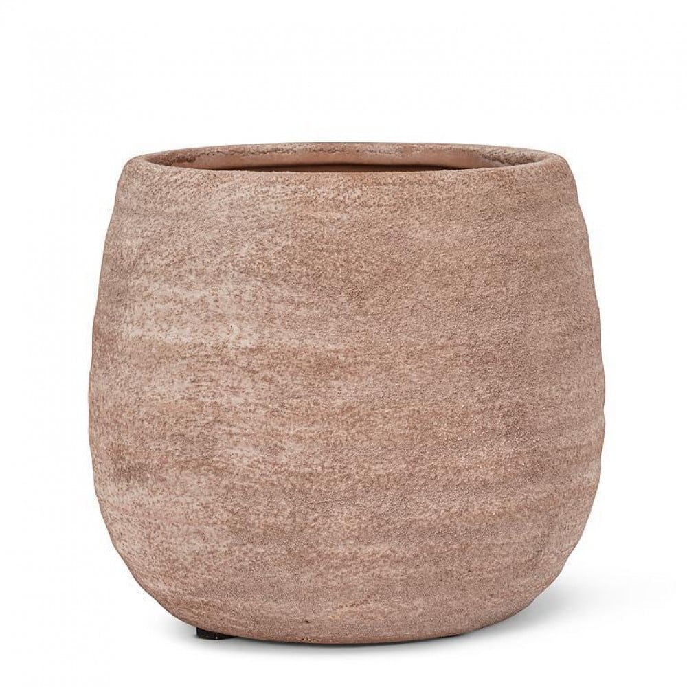 AB-27-SANDY-138-TAUPE 5 in. Coarse Texture Planter, Taupe