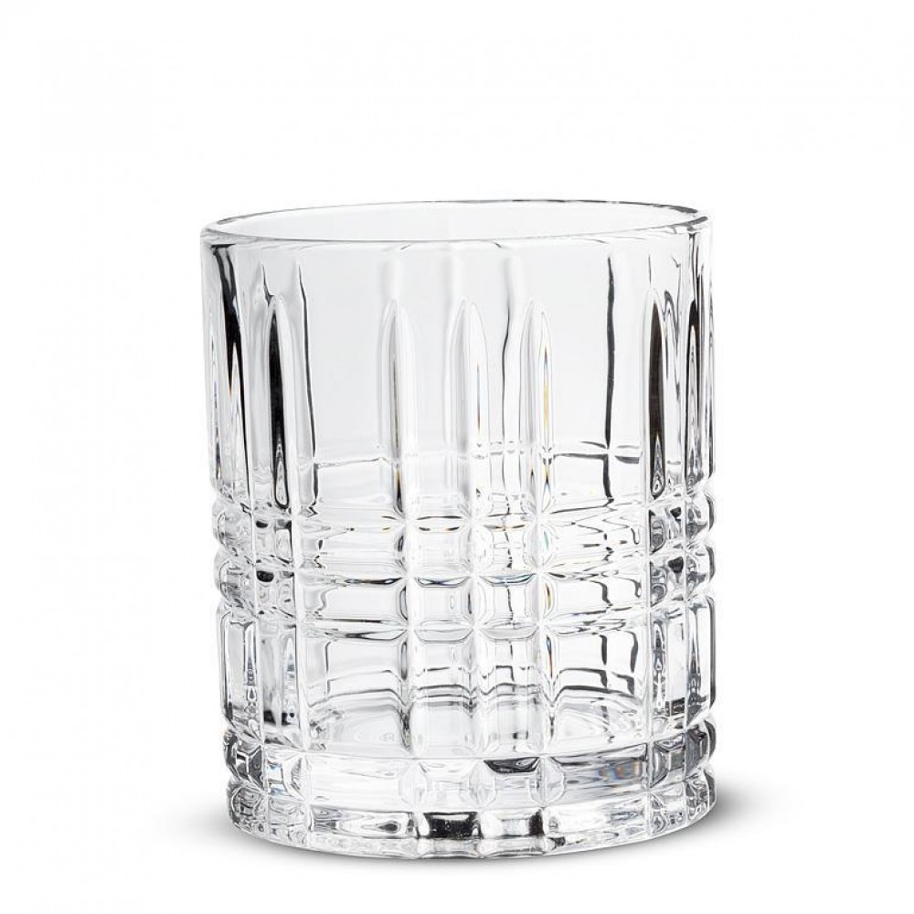 Picture of MDR Trading AB-27-SPINNER-164-Q01 10 oz Grid Cut Spinning Tumbler Glass, Clear