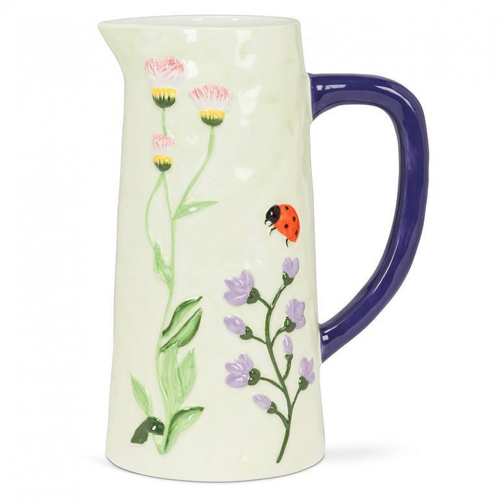 Picture of MDR Trading AB-27-MONET-025 48 oz Large with Ladybug Jug, Green & Purple