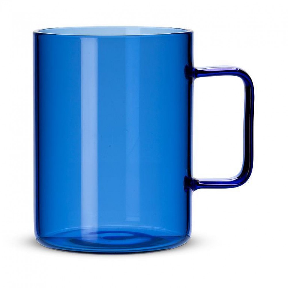 Picture of MDR Trading AB-27-VIDRIO-129-BLU-Q01 Straight Sided Modern Mug, Blue